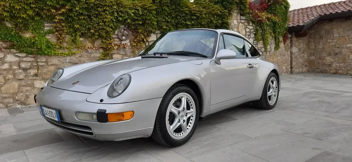 Usata Porsche 993 286 CV (210 kW) 1996 Argento Coupé