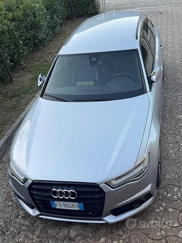 Usata Audi A6 Black Edition 190 CV (139 kW) 2018 Grigio Station wagon