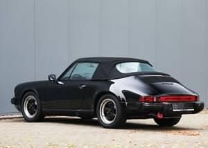 Usata Porsche 911SC 204 CV (150 kW) 1983 Nero Cabrio