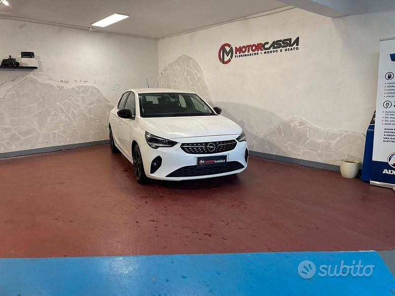 Usata Opel Corsa Elegance 75 CV (55 kW) 2020 Bianco Berlina