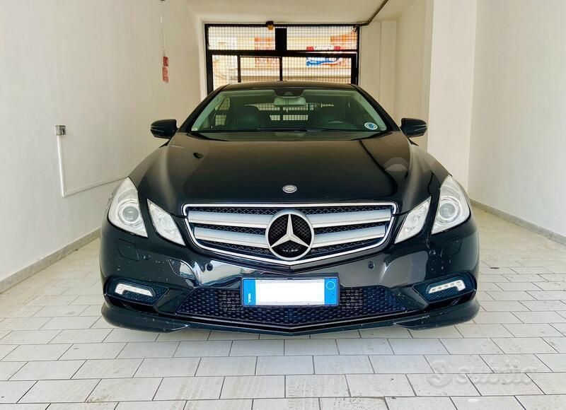 Usata Mercedes E250 2010 Nero Coupé