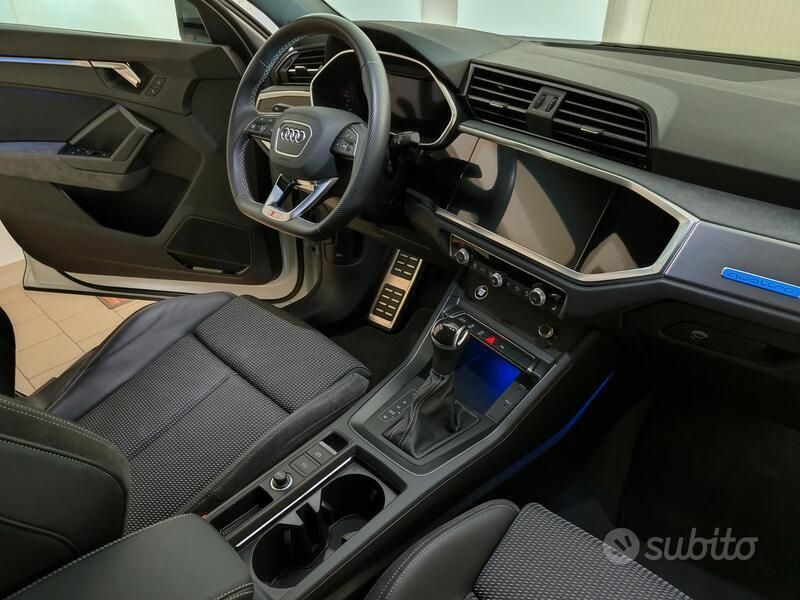 Usata Audi Q3 S-Line 190 CV (139 kW) 2022 Bianco SUV