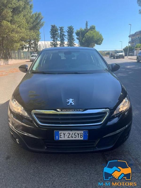 Usata Peugeot 308 Business-Line 92 CV (67 kW) 2015 Nero Station wagon