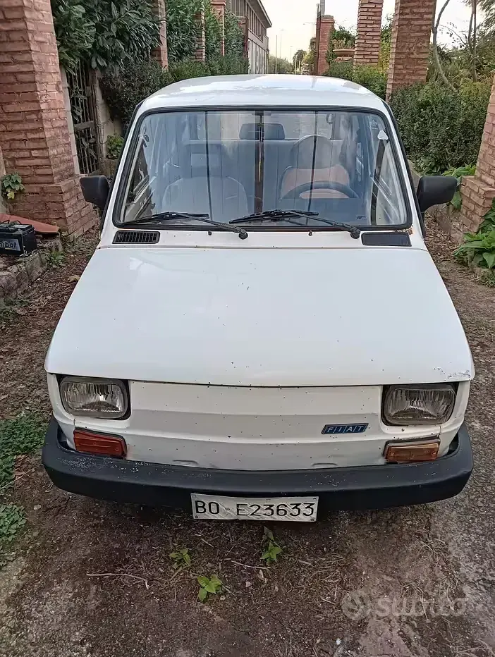 Usata Fiat 126 25 CV (18 kW) 1989 Bianco Utilitaria