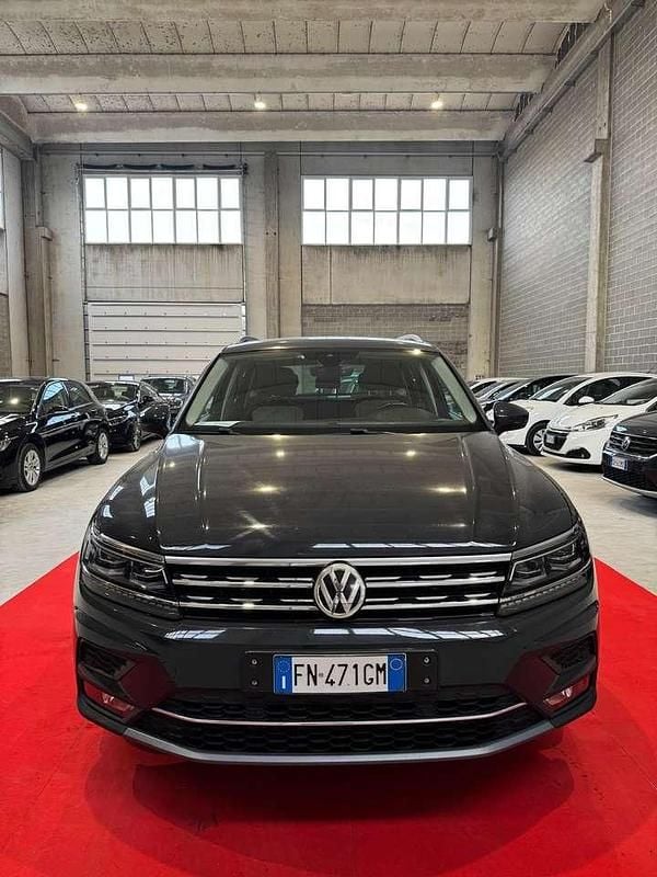Usata VW Tiguan Advance 190 CV (139 kW) 2018 Nero SUV