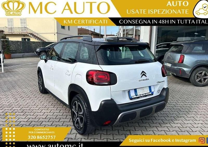 Usata Citroën C3 Aircross PureTech 82 CV (60 kW) 2018 Bianco SUV