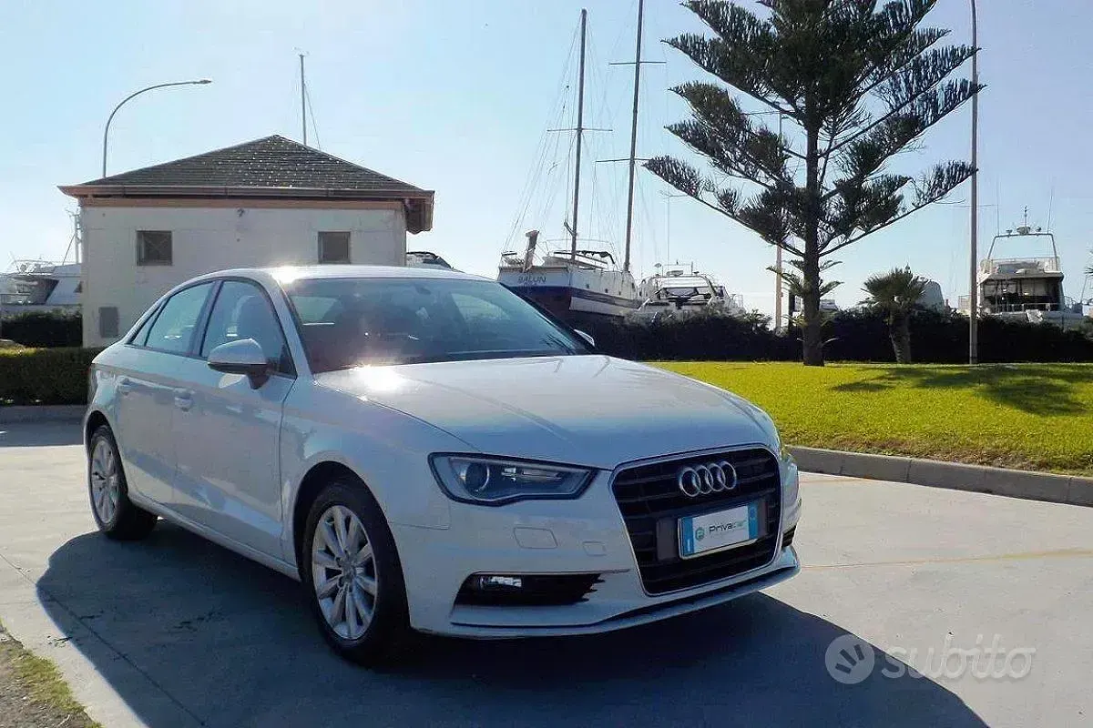Usata Audi A3 Young 110 CV (80 kW) 2015 Bianco Utilitaria
