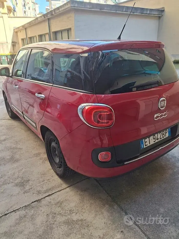 Usata Fiat 500L 105 CV (77 kW) 2013 Rosso Monovolume