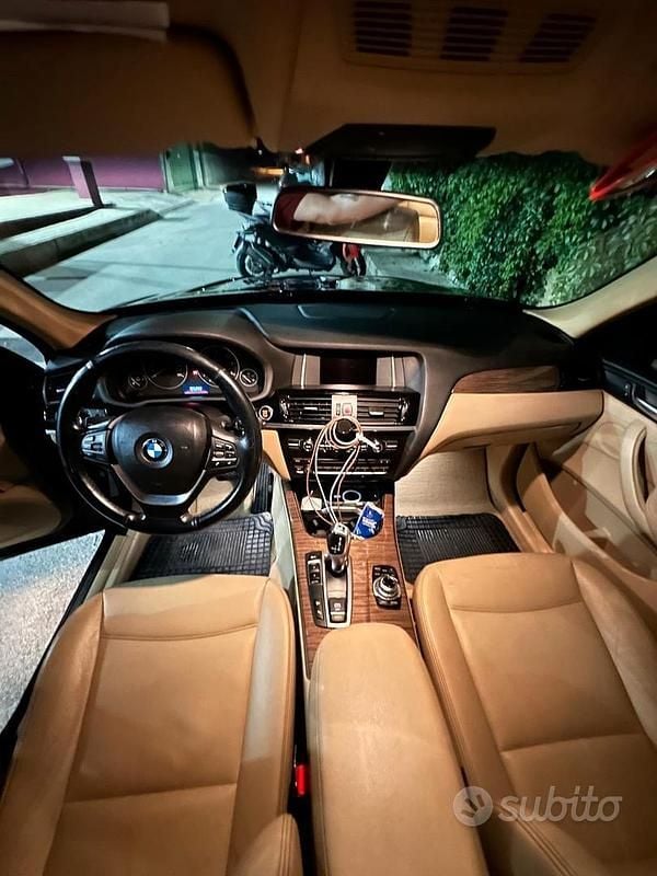 Usata BMW X3 190 CV (139 kW) 2014 Nero SUV
