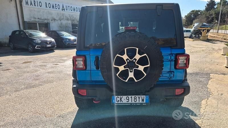 Usata Jeep Wrangler Rubicon 271 CV (199 kW) 2022 Blu SUV
