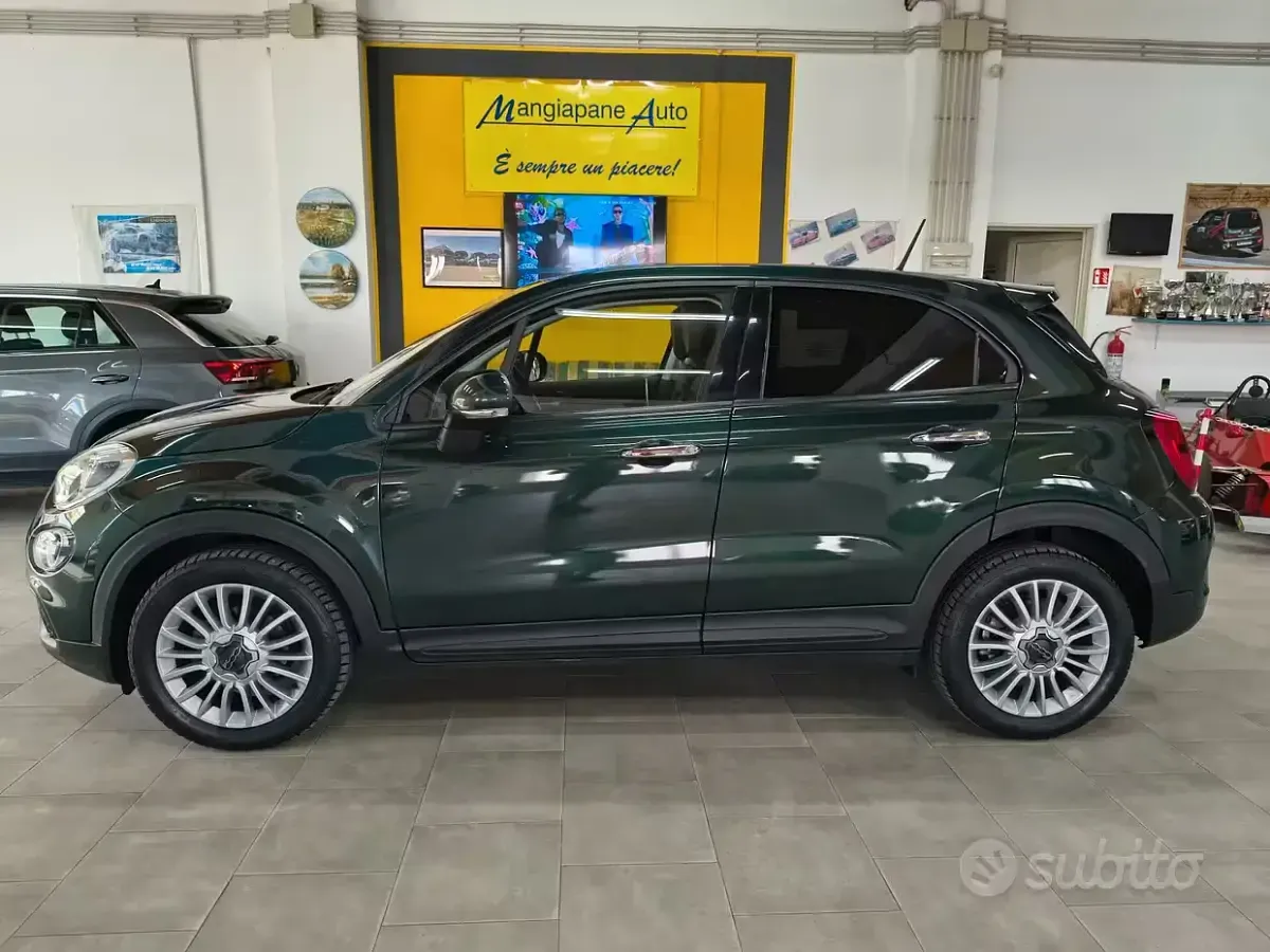Usata Fiat 500X Connect 120 CV (88 kW) 2021 Verde SUV