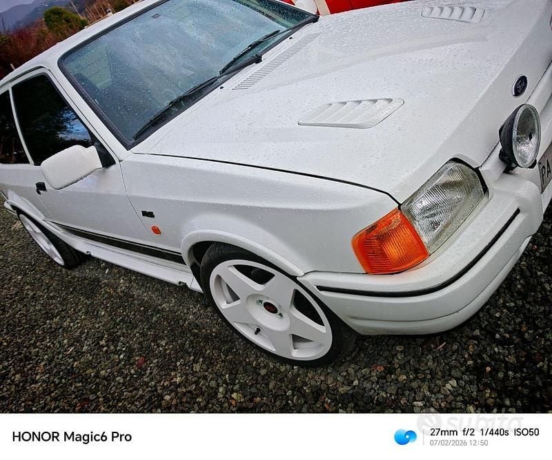 Usata Ford Escort RS 1988 Bianco Utilitaria