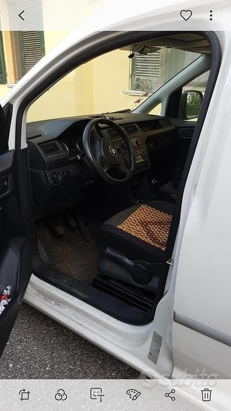 Usata VW Caddy 2017 Bianco Monovolume