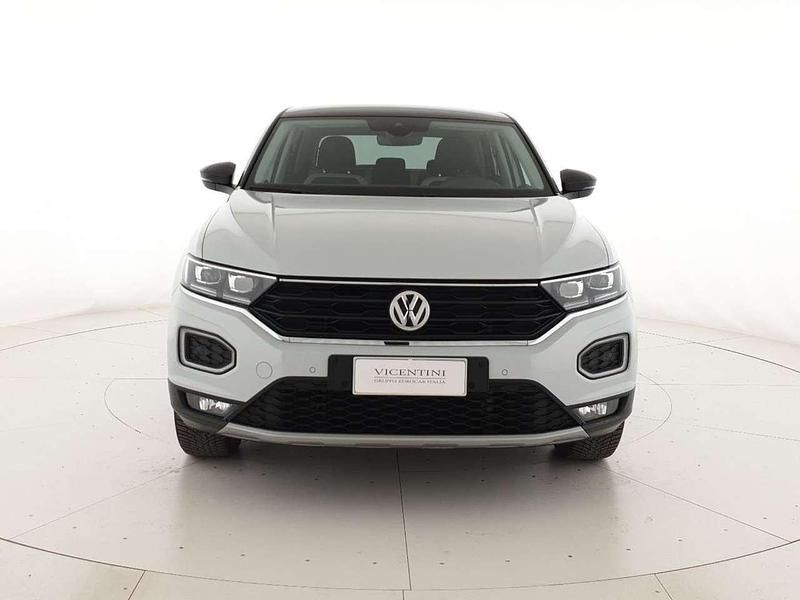 Usata VW T-Roc Advance 150 CV (110 kW) 2020 White silver metallizzato nero SUV