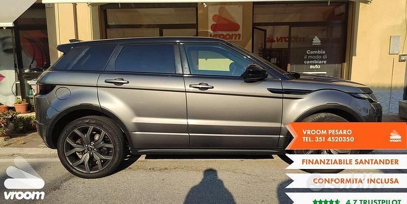 Usata Land Rover Range Rover evoque 180 CV (132 kW) 2017 Grigio SUV