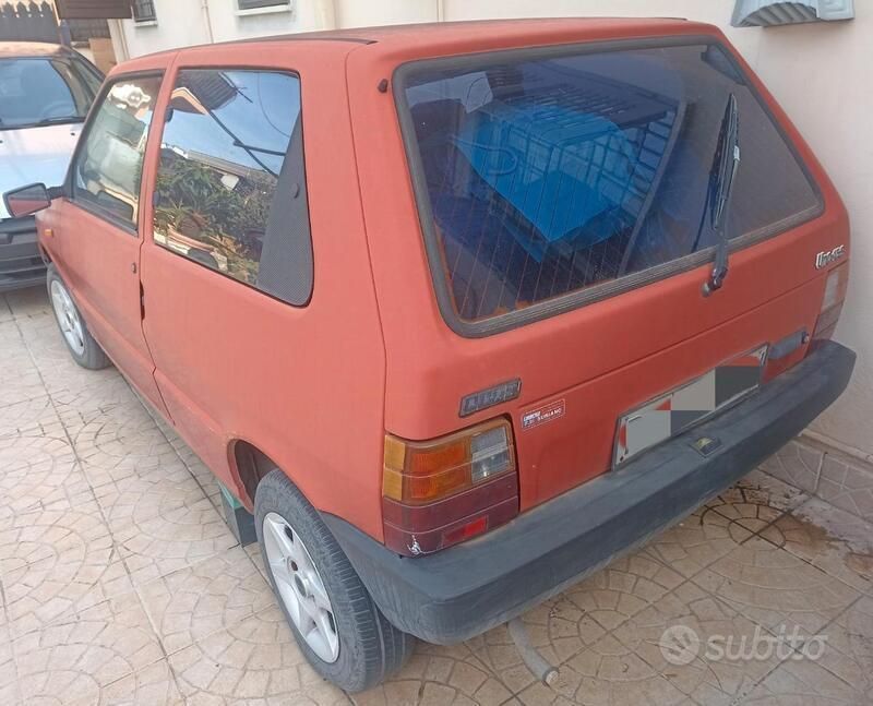 Occasion Fiat Uno S 45 ch (33 kW) 1989 Rouge Citadine