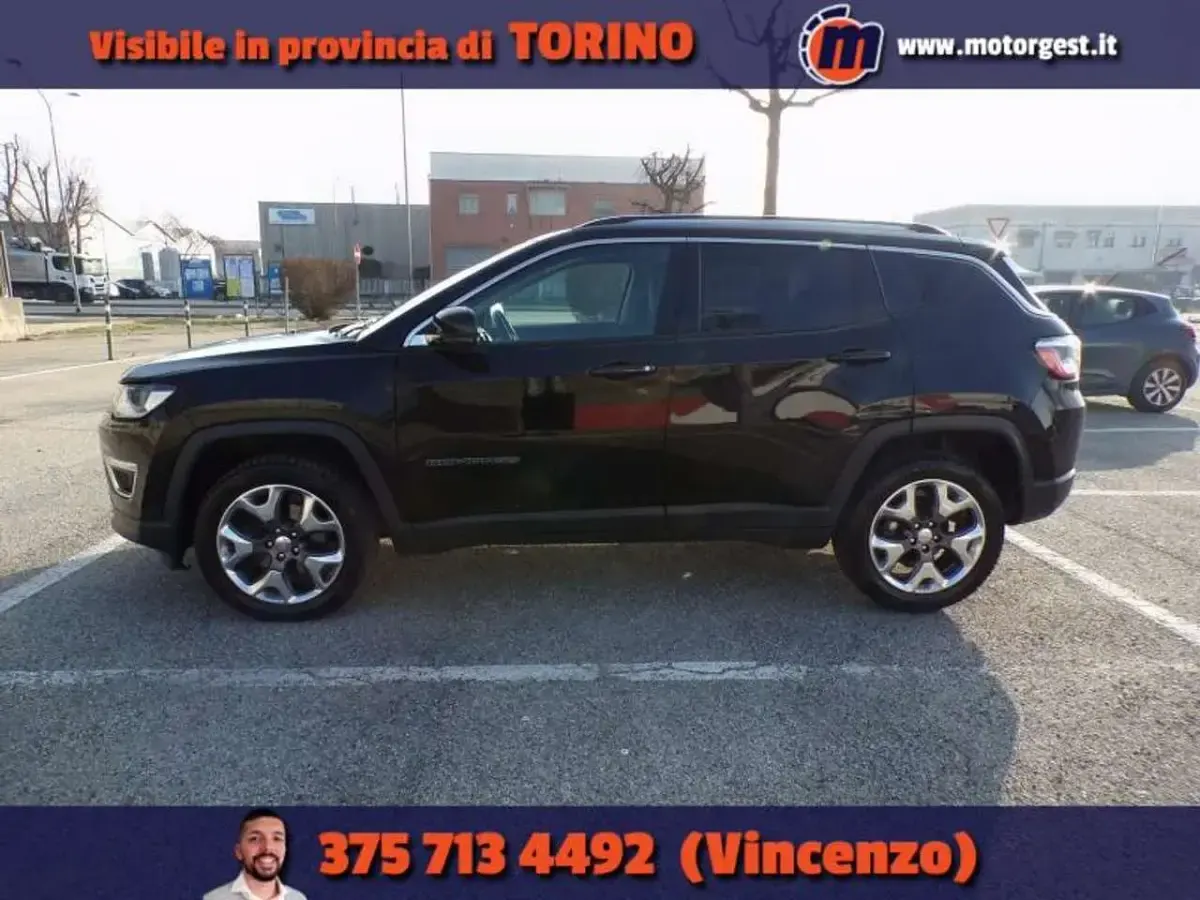 Usata Jeep Compass Limited 140 CV (102 kW) 2021 Nero SUV