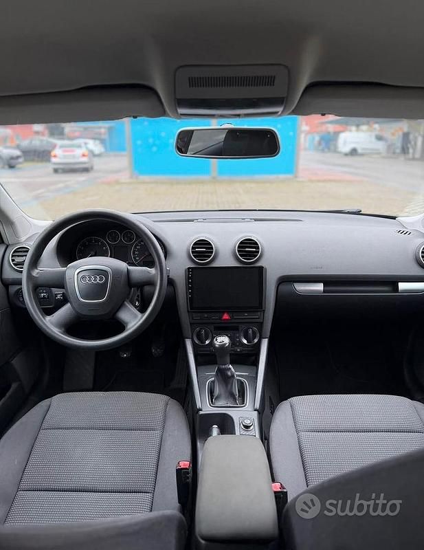 Usata Audi A3 S-Line 105 CV (77 kW) 2007 Nero Utilitaria