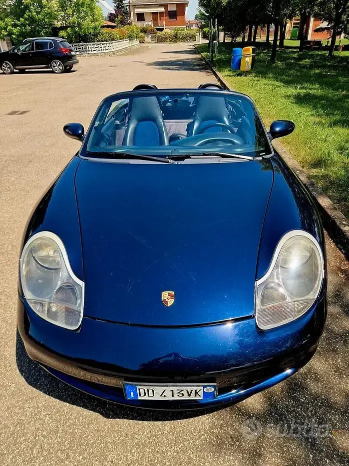Usata Porsche Boxster 230 CV (169 kW) 2004 Bluazzurro Cabrio