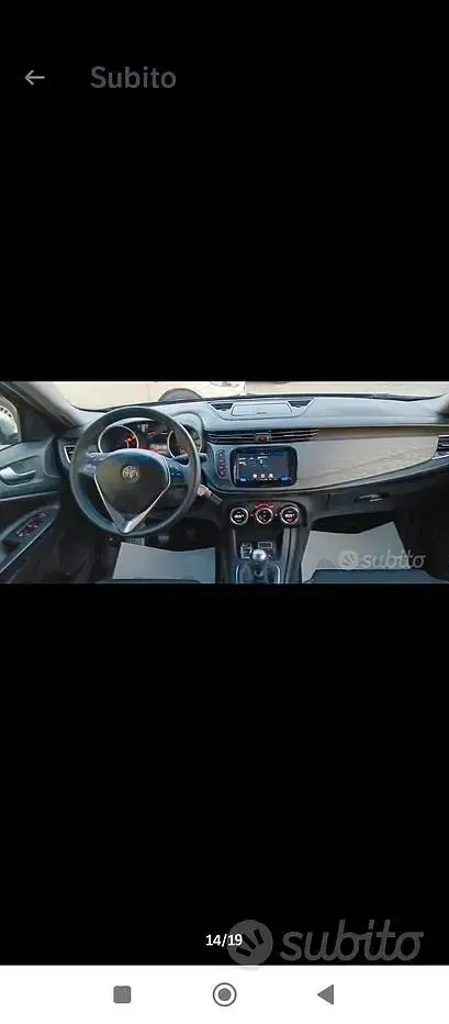 Usata Alfa Romeo Giulietta 120 CV (88 kW) 2020 Nero Utilitaria
