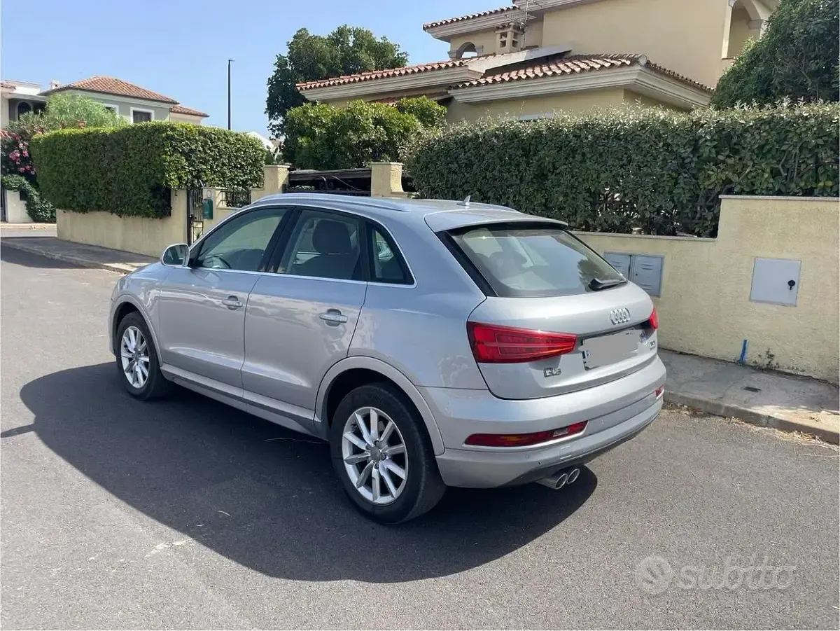 Usata Audi Q3 150 CV (110 kW) 2017 Grigio SUV