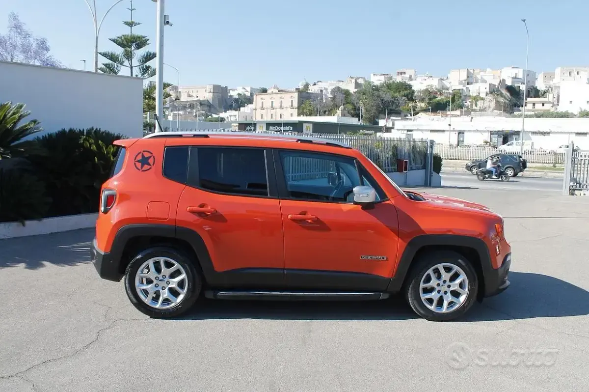 Usata Jeep Renegade Limited 120 CV (88 kW) 2017 Arancione SUV