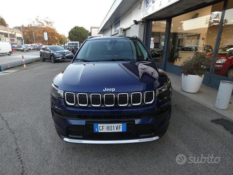 Usata Jeep Compass Limited 190 CV (139 kW) 2021 Blu SUV