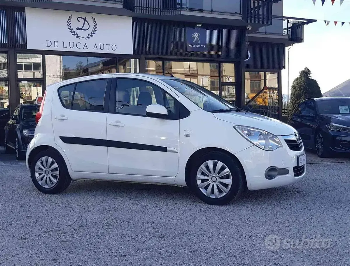 Usata Opel Agila Enjoy 86 CV (63 kW) 2010 Bianco Utilitaria
