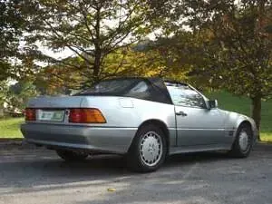 Usata Mercedes SL280 193 CV (141 kW) 1995 Argento Cabrio