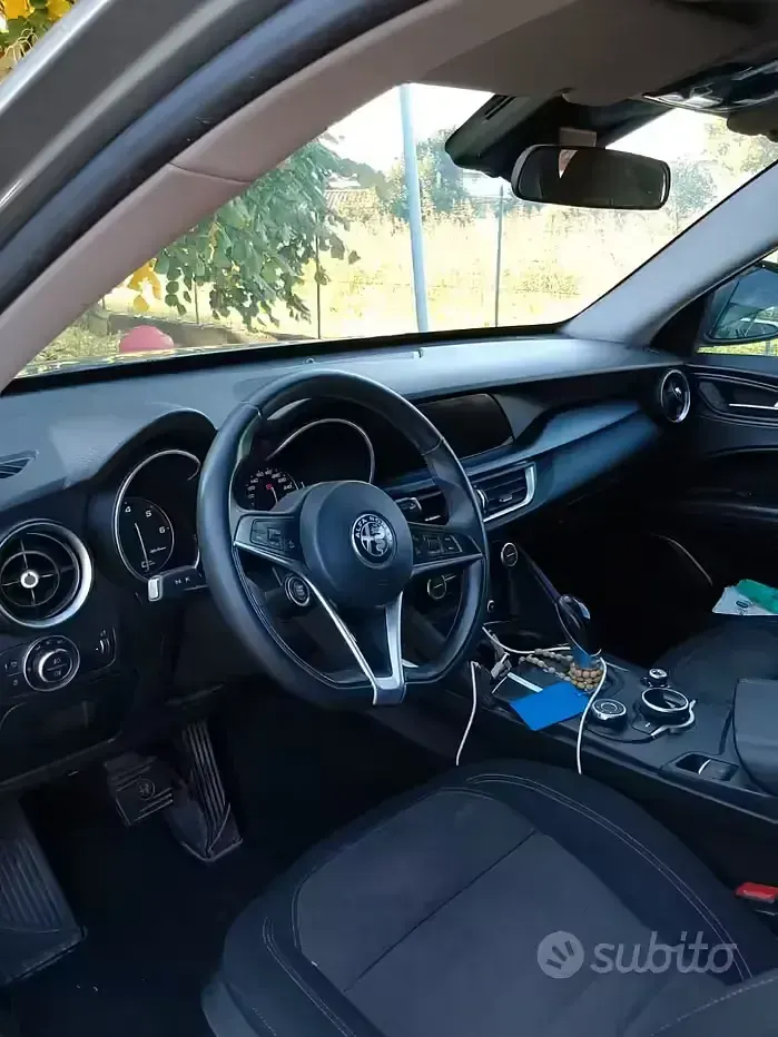 Usata Alfa Romeo Stelvio 150 CV (110 kW) 2018 Grigio SUV
