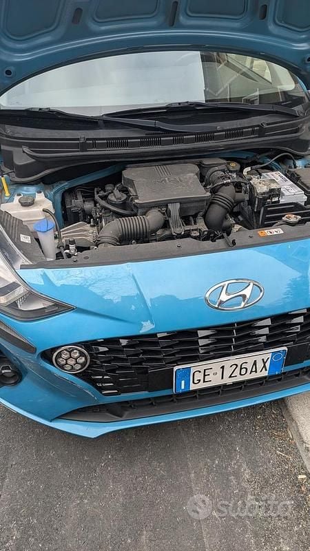 Usata Hyundai i10 2021 Blu Utilitaria