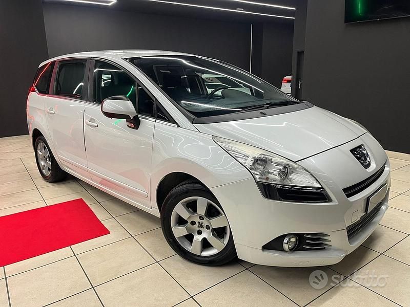 Brugt Peugeot 5008 Premium 112 HK (82 kW) 2010 Hvid MPV