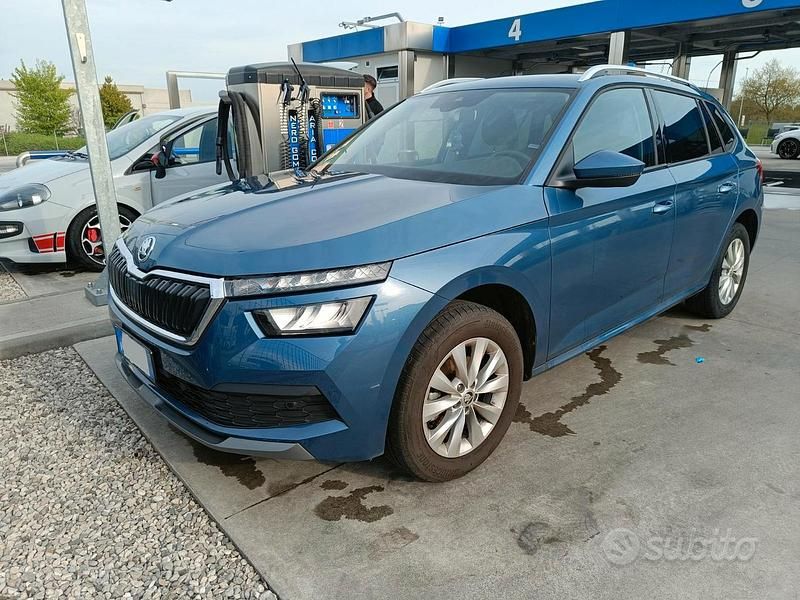 Usata Skoda Kamiq Ambition 90 CV (66 kW) 2020 Blu/azzurro SUV