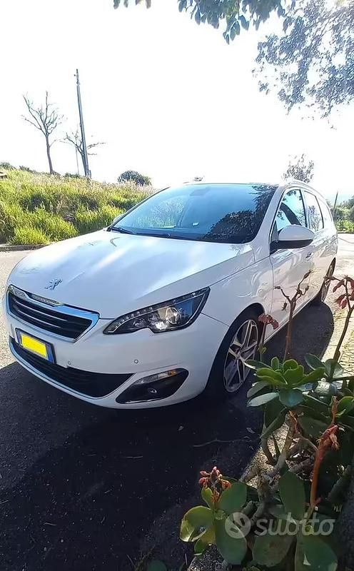 Usata Peugeot 308 115 CV (84 kW) 2015 Bianco Station wagon