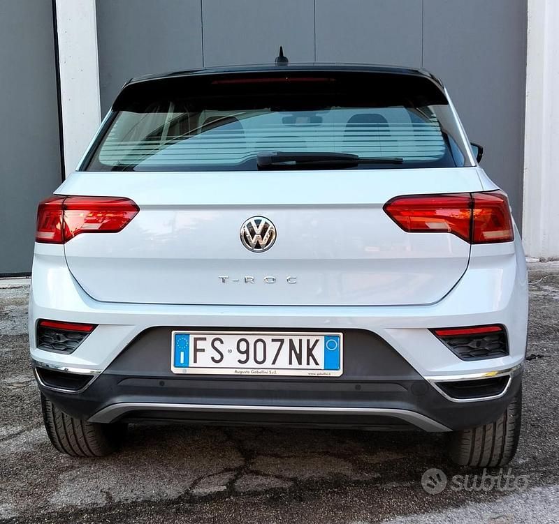 Usata VW T-Roc Style 116 CV (85 kW) 2019 Bianco SUV