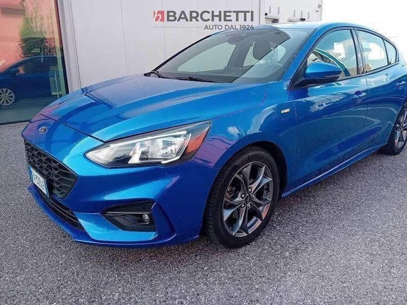 Usata Ford Focus ST-Line 150 CV (110 kW) 2019 Blu Utilitaria