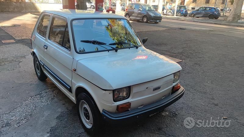 Usata Fiat 126 1970 Bianco Utilitaria