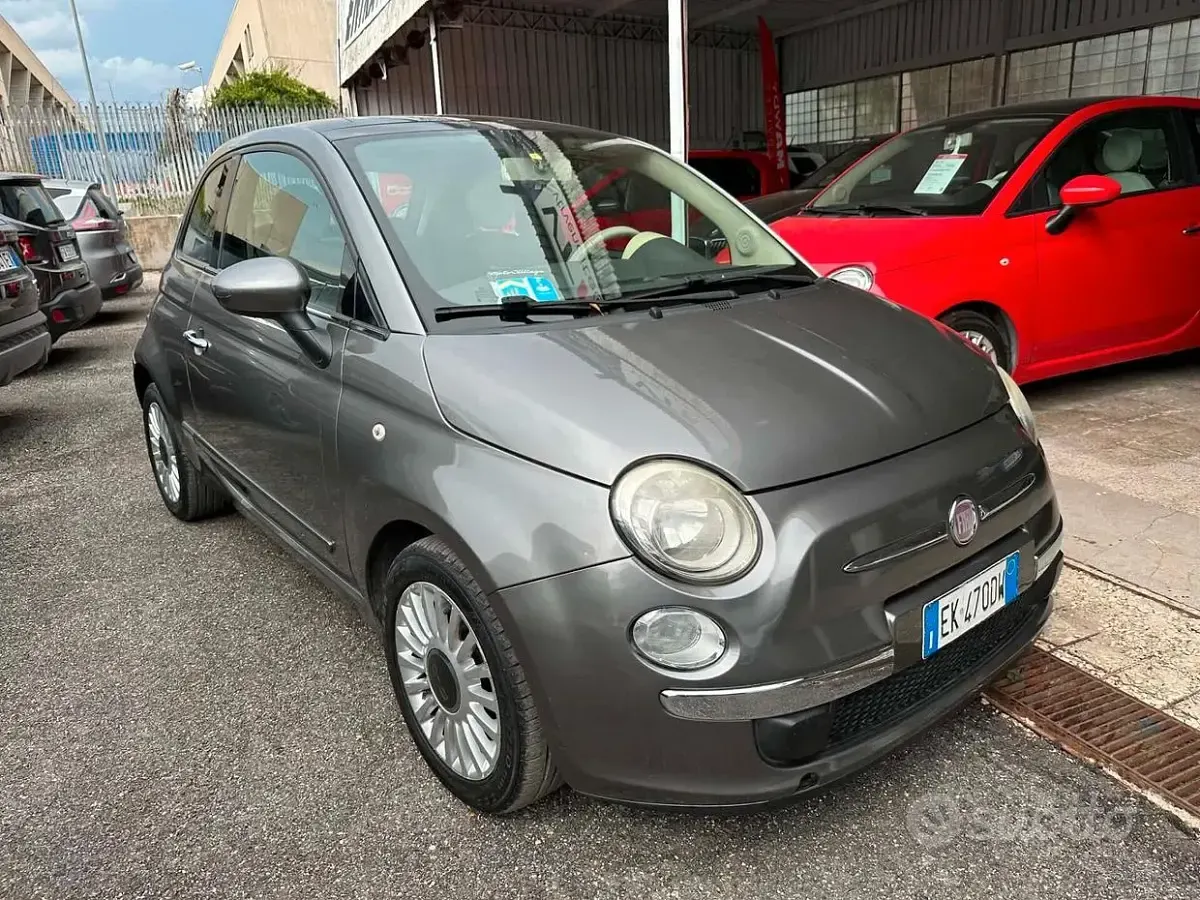 Usata Fiat 500 Lounge 85 CV (62 kW) 2011 Grigio Berlina