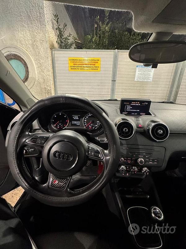 Usata Audi A1 95 CV (69 kW) 2013 Nero Utilitaria