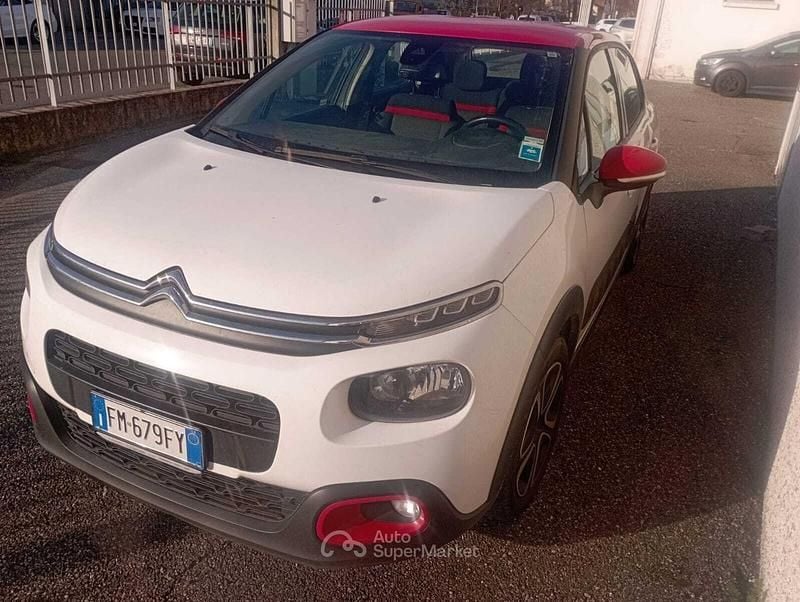 Usata Citroën C3 PureTech 82 CV (60 kW) 2017 Bianco Berlina