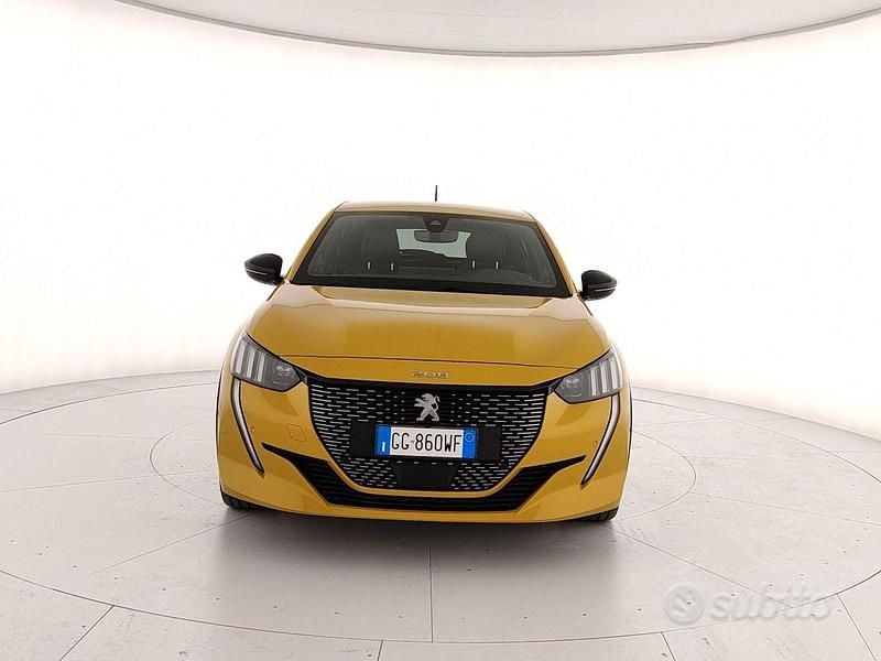 Usata Peugeot 208 GT 100 CV (73 kW) 2021 Giallo Utilitaria