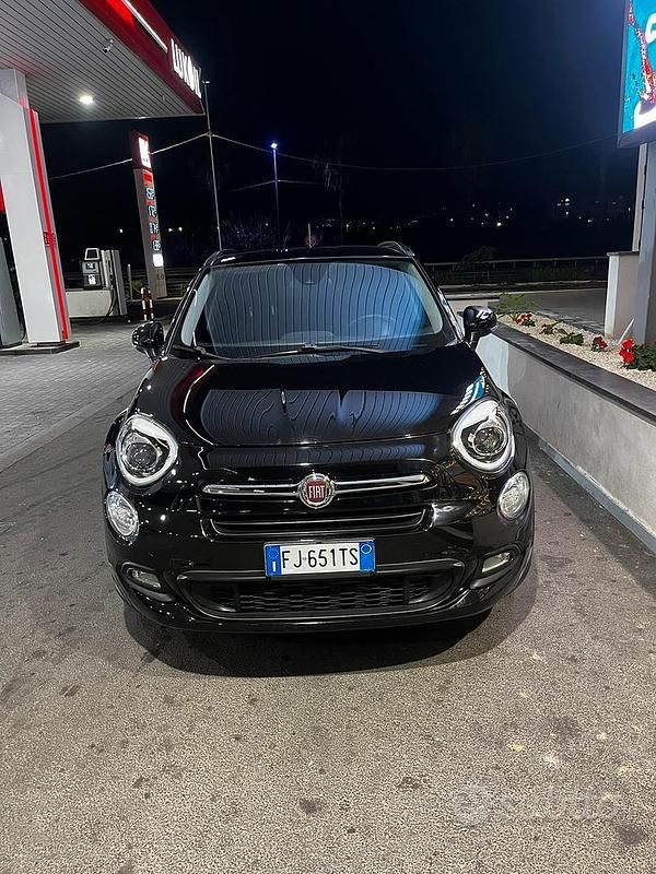 Usata Fiat 500X 120 CV (88 kW) 2017 Nero SUV