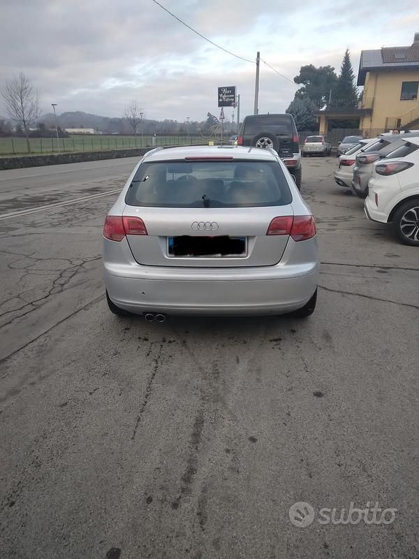 Usata Audi A3 S-Line 170 CV (125 kW) 2007 Grigio Berlina
