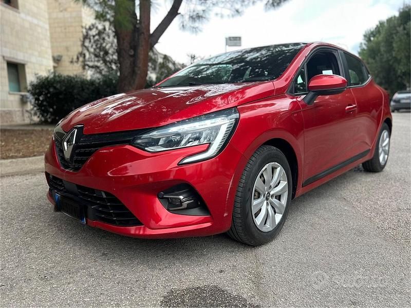 Usata Renault Clio V Zen 85 CV (62 kW) 2020 Rosso Berlina