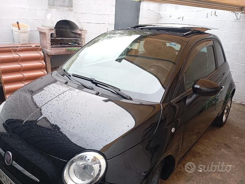 Nero Usata 2009 Fiat 500 Due volumi | 4900 € (Ottimo prezzo) - Immagine 1/4