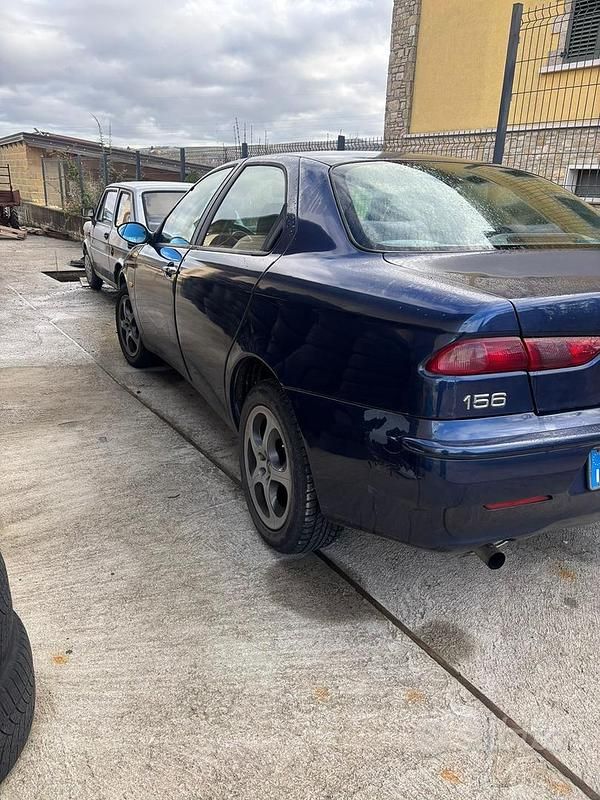 Usata Alfa Romeo 156 2001 Blu Berlina