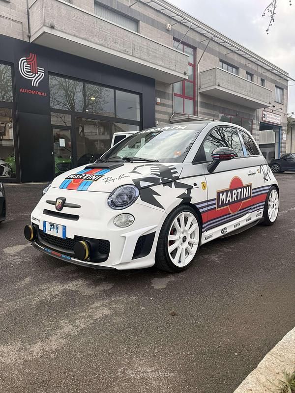 Usata Abarth 595 Custom 135 CV (99 kW) 2015 Full wrapped martini Utilitaria