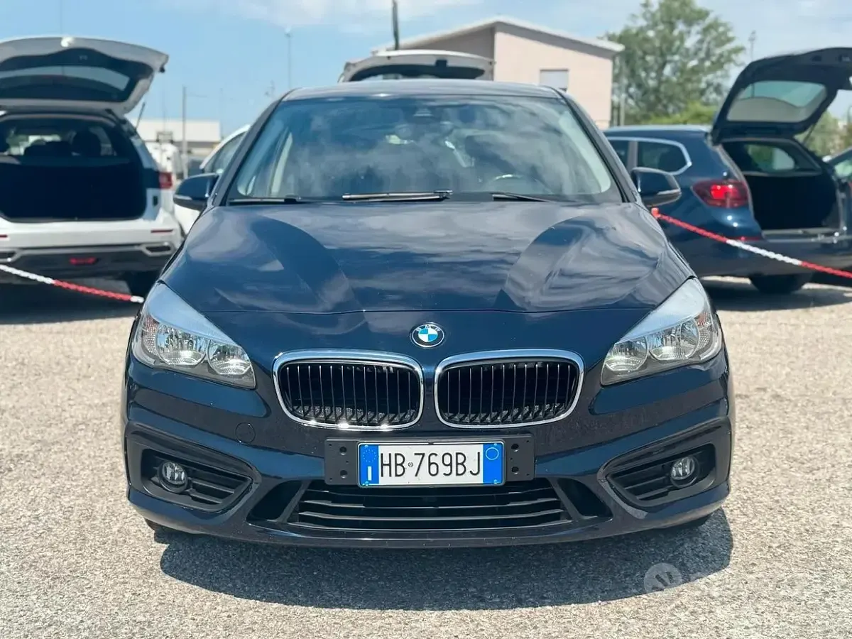 Usata BMW 218 Luxury Line 150 CV (110 kW) 2014 Blu Coupé