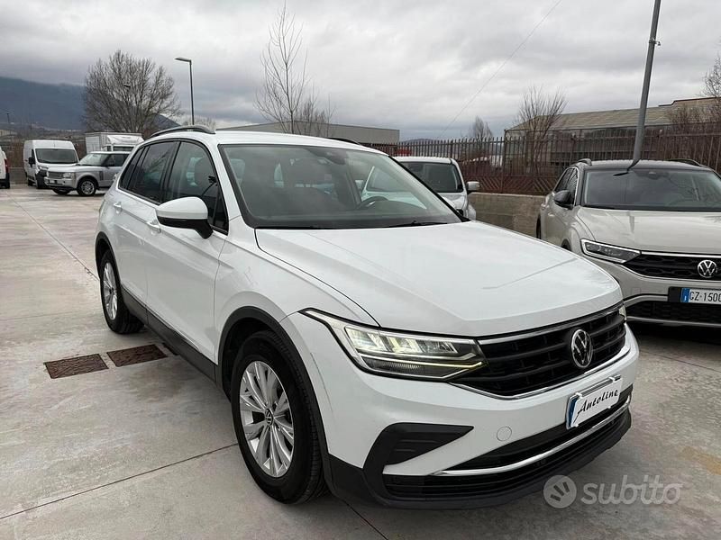 Usata VW Tiguan Life 122 CV (89 kW) 2021 Bianco SUV