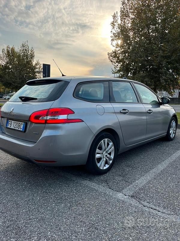 Usata Peugeot 308 120 CV (88 kW) 2014 Grigio Station wagon